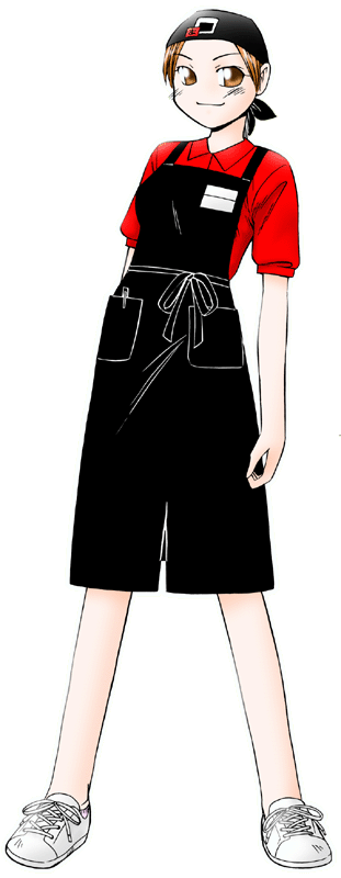 あかさたなの制服のイラスト