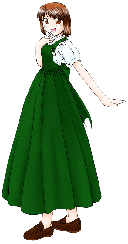 αカーメルの制服のイラスト