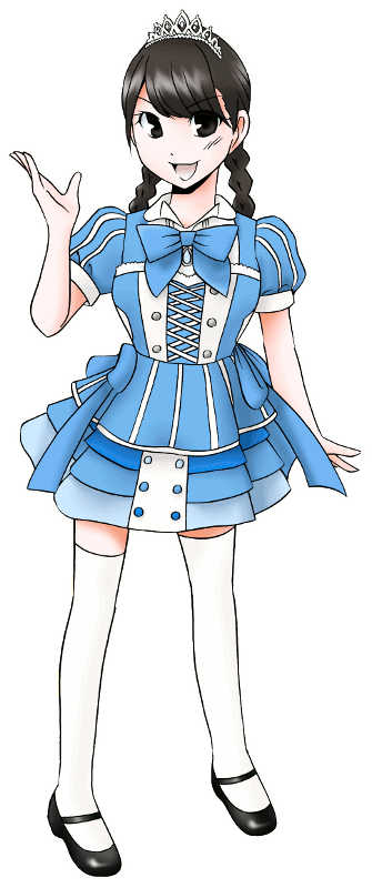 アクアプリンセスの制服のイラスト