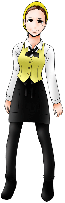 ベビースターの制服のイラスト