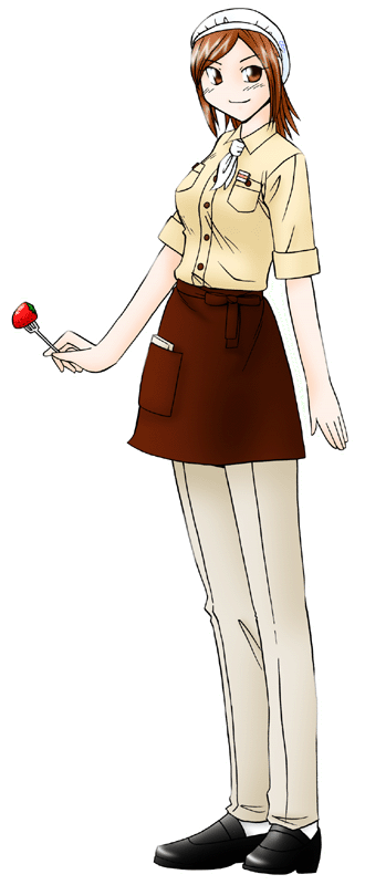 シャポーブランの制服のイラスト