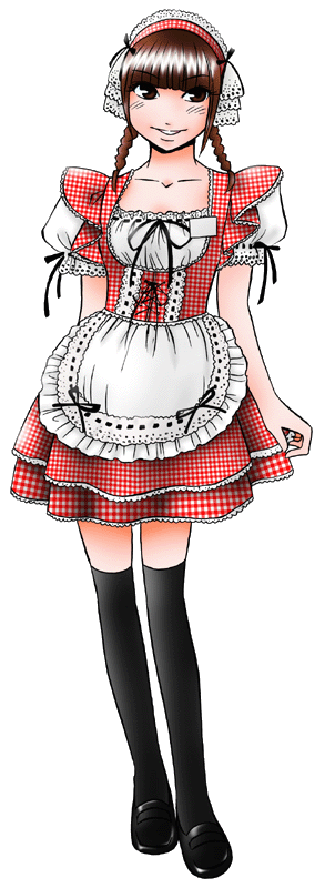 しふぉんの制服のイラスト
