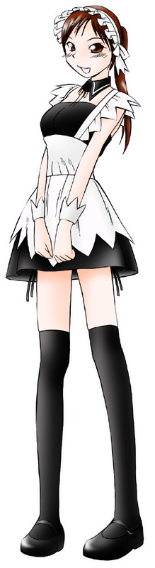 ショコラッテの制服のイラスト