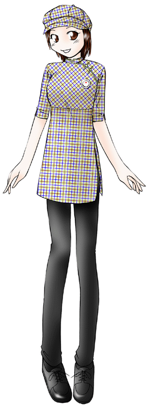 ココドールの制服のイラスト
