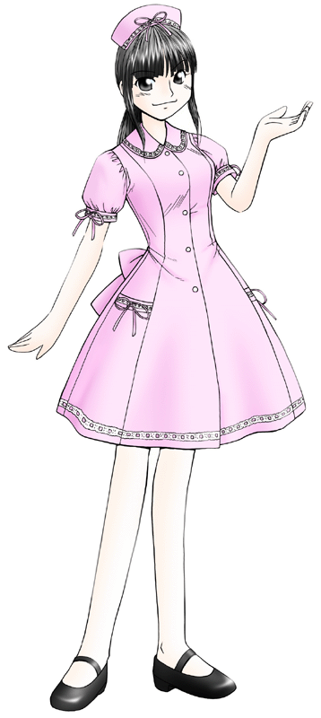 L@yers Cafe COMOKの制服のイラスト