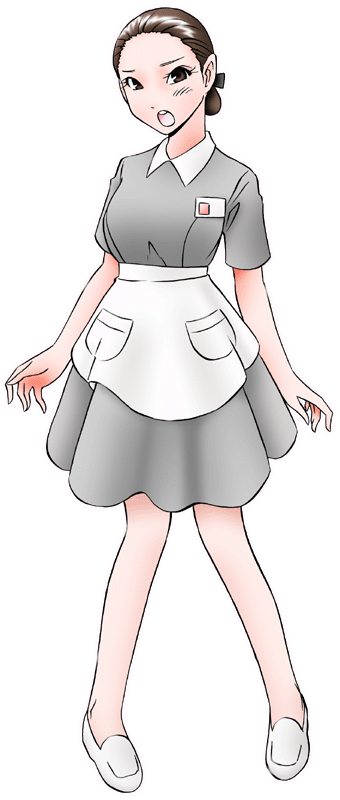 CONTINENTAL CAFE ROYALの制服のイラスト