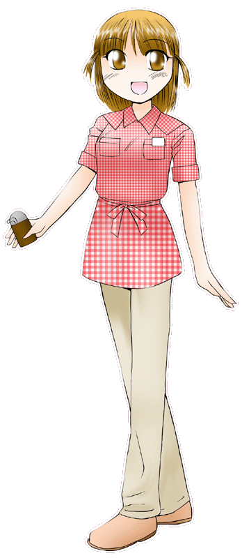 ザ・どんの制服のイラスト