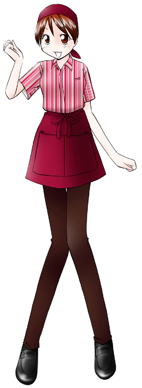 ザ・どんの制服のイラスト