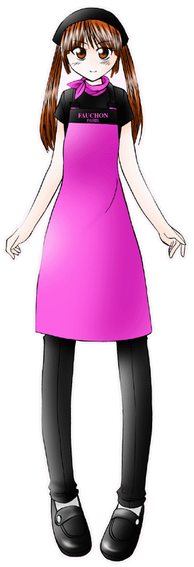 フォションの制服のイラスト