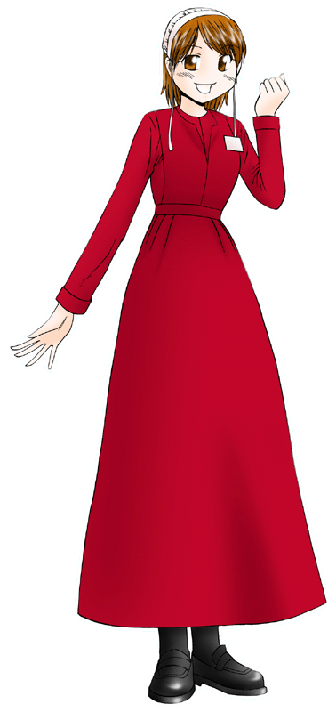 FLAVORフレイバーの制服のイラスト