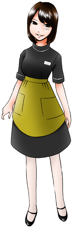 風月の制服のイラスト