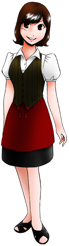 ハーバーライトの制服のイラスト