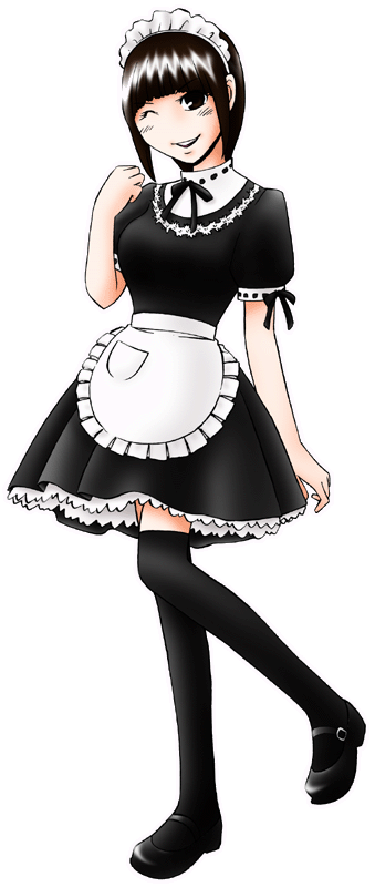 Heart Maid（ハートメイド）の制服のイラスト