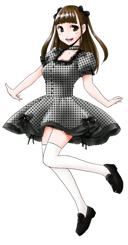 IDOLARIUMの制服のイラスト