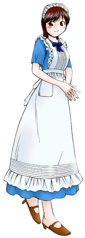 グリル一平の制服のイラスト
