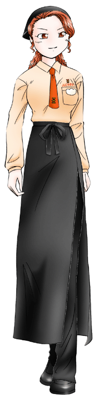 ユーハイムの制服のイラスト