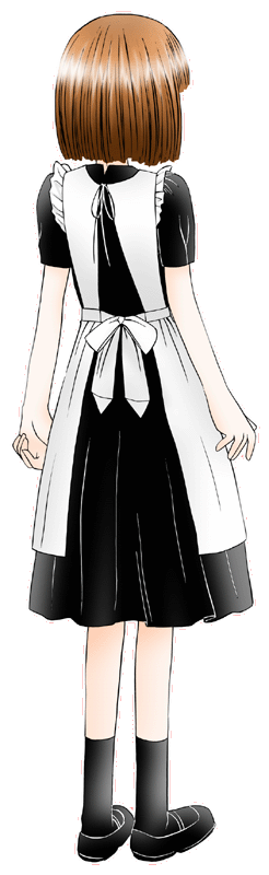 籠目屋の制服のイラスト