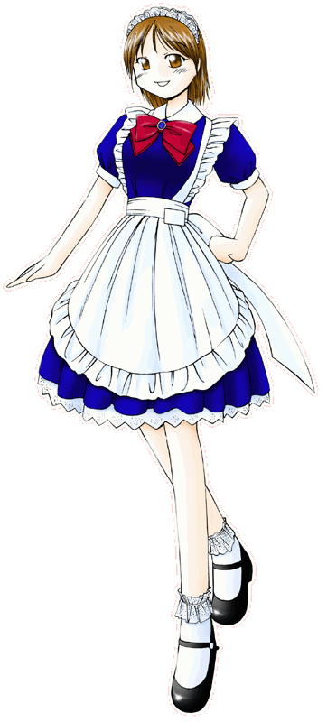 KANON（カフェ カノン）の制服のイラスト