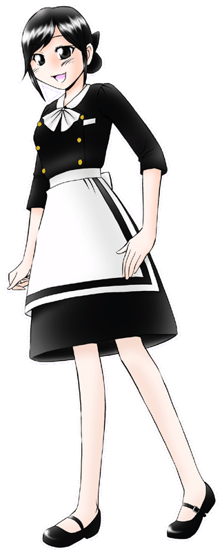 ラウンジ関白の制服のイラスト