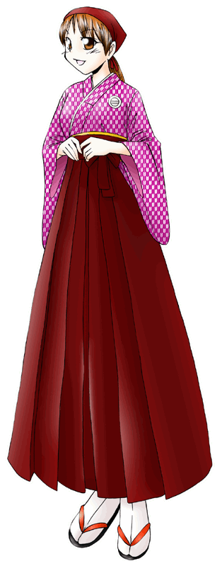 桂新堂の制服のイラスト