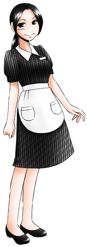 和食岐備の制服のイラスト