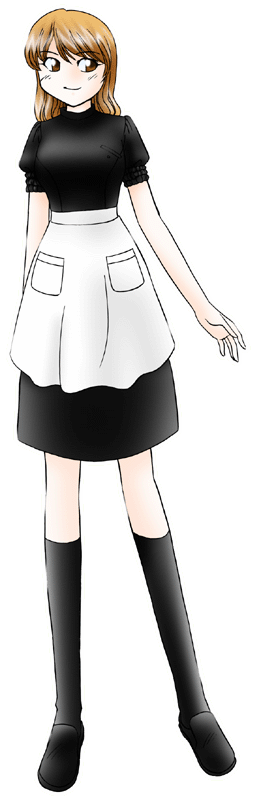 キーフェルの制服のイラスト