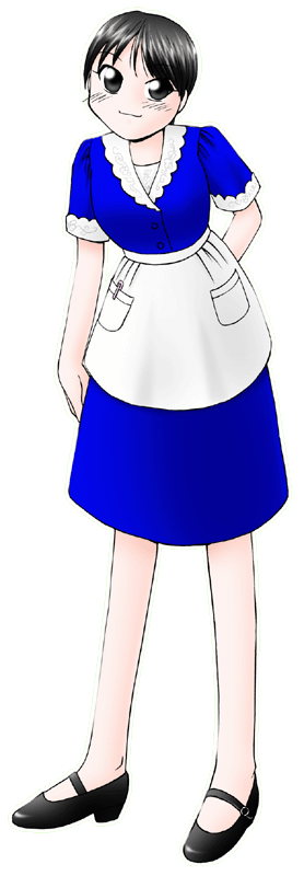 明石菊水の制服のイラスト