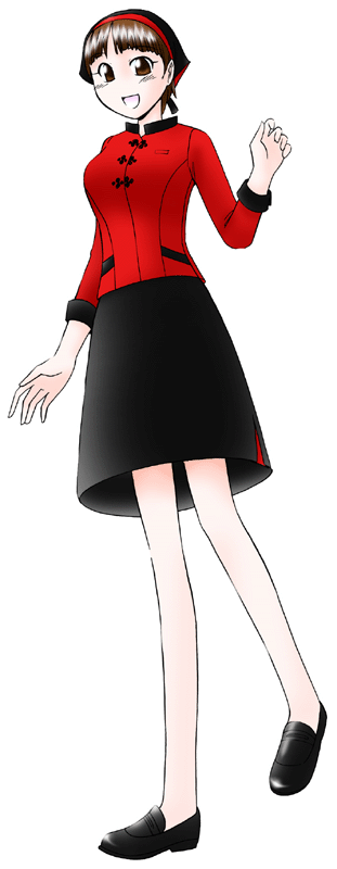 崎陽軒の制服のイラスト