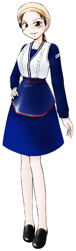 ケーニヒスクローネの制服のイラスト