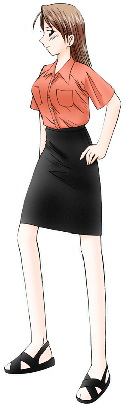 コンパルの制服のイラスト