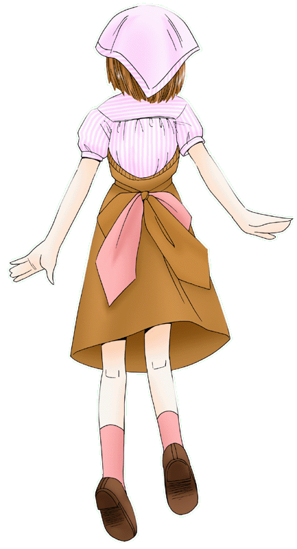 とんかつＫＹＫの制服の制服のイラスト
