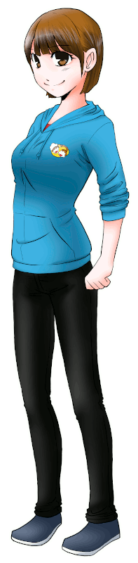 ランチパックSHOPの制服のイラスト