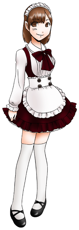 ＭＡＩＤ ＪＡＭＰ 萌果酱女仆咖啡屋の制服のイラスト