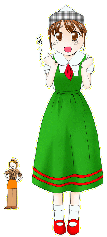 サンマルコの制服のイラスト