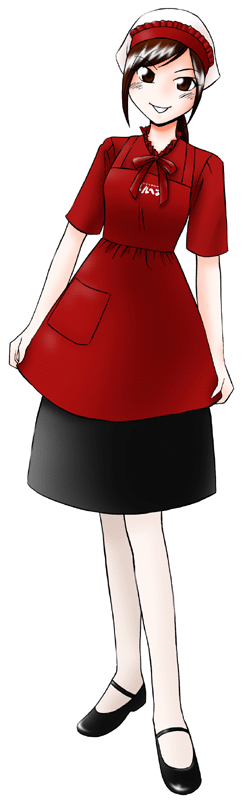 メルヘンの制服のイラスト