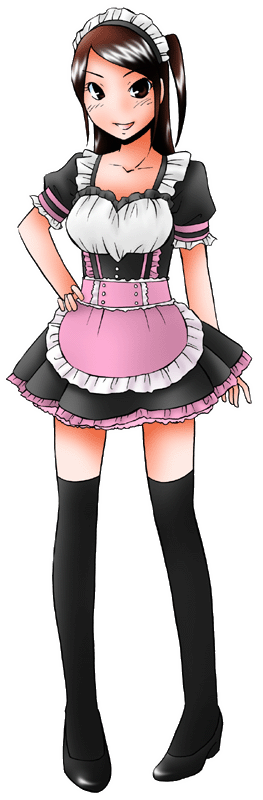 モエニスタの制服のイラスト