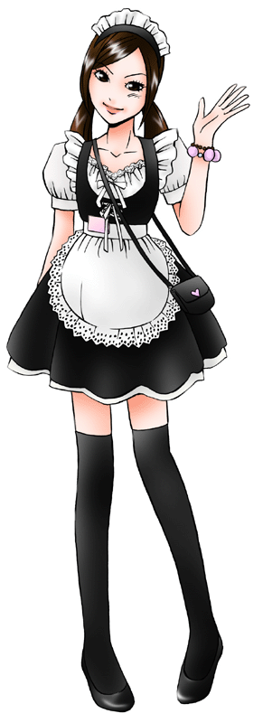 萌えりぃの制服のイラスト