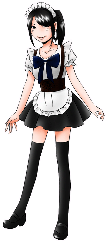 萌えりぃの制服のイラスト