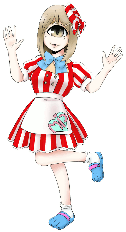 Monster Party（モンスターパーティ）の制服のイラスト