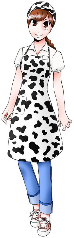 ＭＯＵＭＯＵの制服のイラスト
