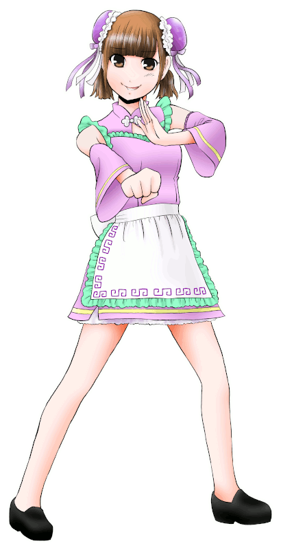 夢龍（むーろん）の制服のイラスト