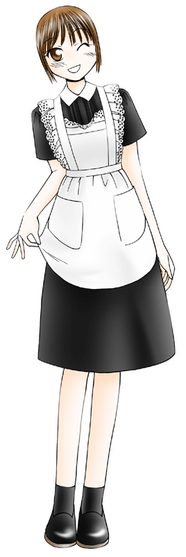 CAFE＆CABARET オアシスの制服のイラスト