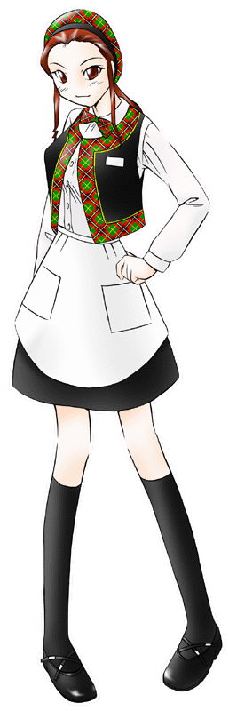 オンディーヌの制服のイラスト