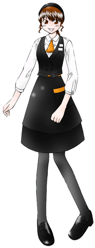 OVALEオヴァールの制服のイラスト