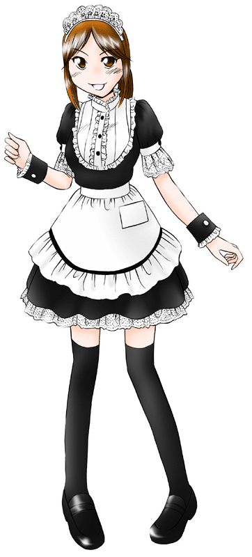 ぽぽぷれの制服のイラスト
