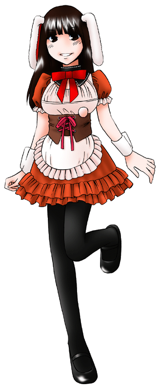らびあっとの制服のイラスト