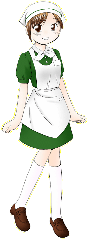 レカミエの制服のイラスト