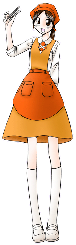 ルパの制服のイラスト