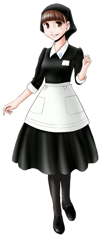 ルルメリー（RURU MARY'S）の制服のイラスト