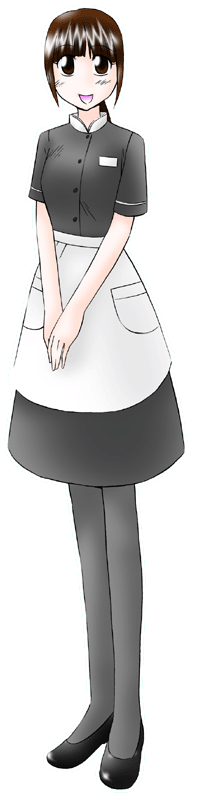 龍鳳の制服のイラスト